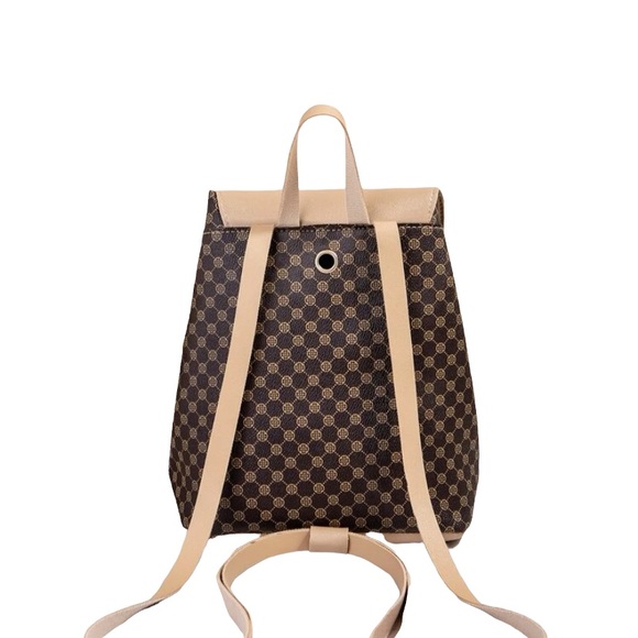 Brown/tan  backpack - Picture 2 of 4